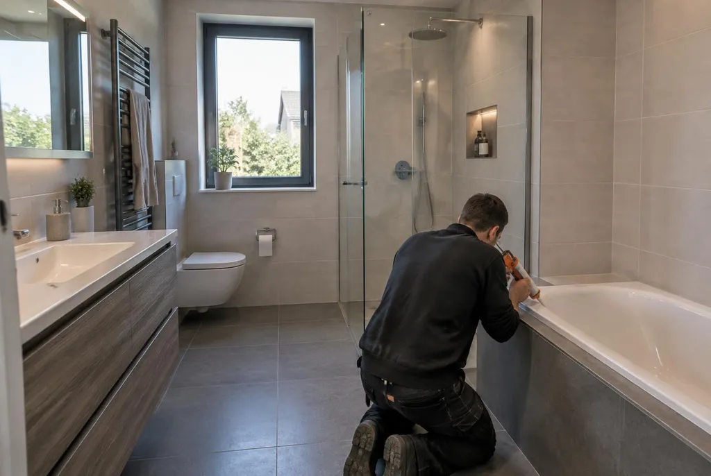 Kitbedrijf Boxtel – badkamer kit vervangen bij de douche